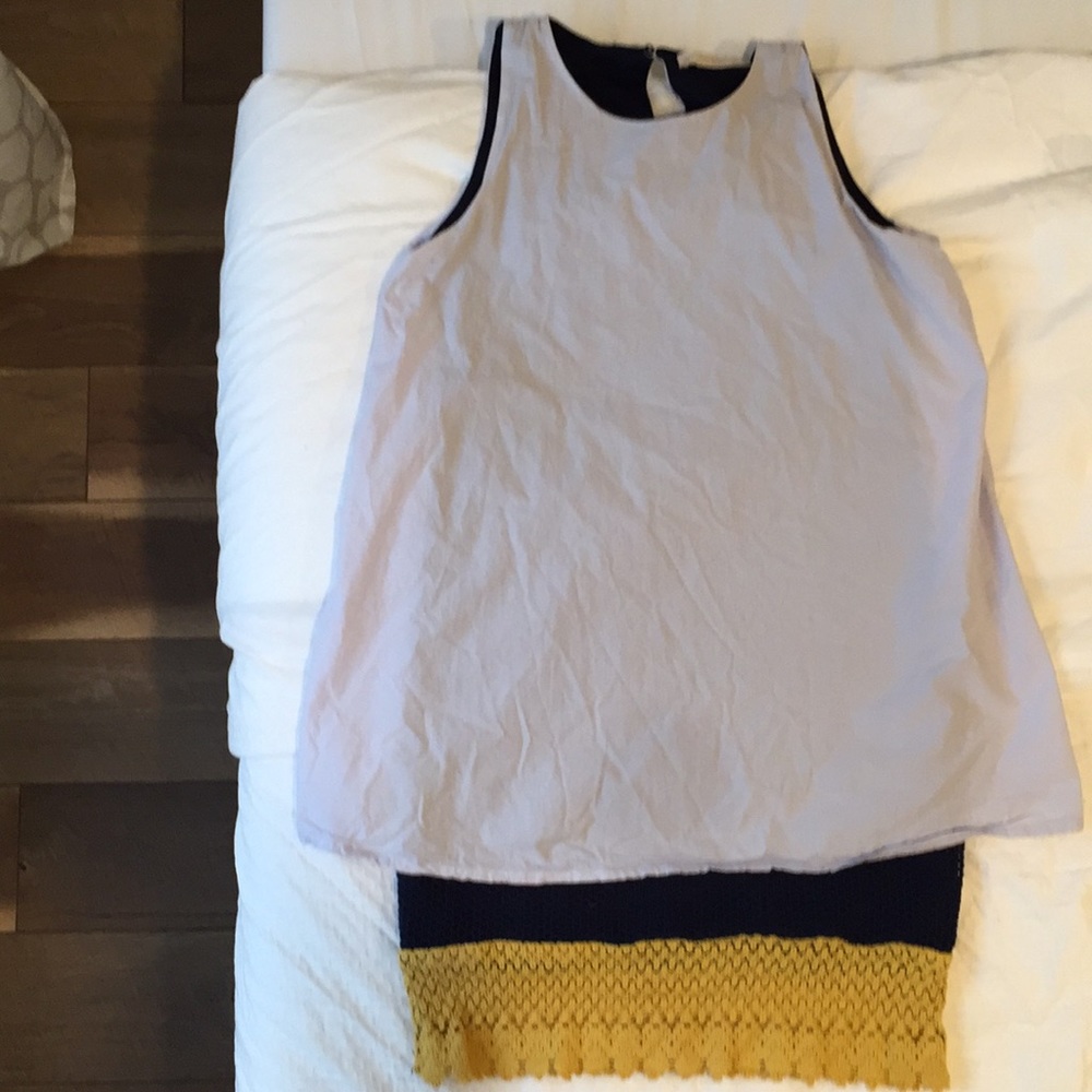 Zara beautiful dress with crochet detail